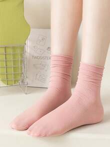 2020年1月10日 女士轻薄透明袜，透气过膝袜，适合炎热天气，发货时不含纸板 - 彩色 - 查看 7