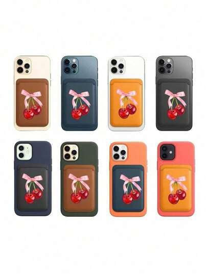 1pc Magnetic Wallet Phone Card Holder With Magsafe, Wallet Accessories For Phone 16 15 14 13 12 Pro/Pro Max/Plus/Mini Case Series