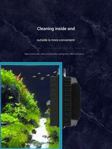 Aquarium Glass Cleaner Strong Magnetic Aquarium Magnetic Brush Fish Tank Glass Cleaning Tool - Multicolor - View 8
