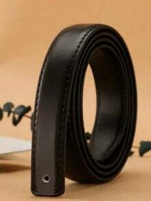 1条女士H型扣细腰带，适合搭配连衣裙和牛仔裤 - 彩色 - 查看 1