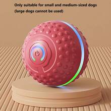 1pc Automatic Bouncing Ball Pet Toy, Smart Dog Jumping Ball, USB Rechargeable, Suitable For Small & Medium Dogs Indoor/Outdoor Play - Multicolor - View 5