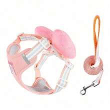 2pcs/Set Adjustable Dog Harness With Leash, Bow Tie Harness, Breathable Padded Dog Vest Harness, Suitable For Puppy Small/Mini/Medium Dogs - Multicolor - View 21