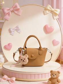 1pc Fashionable Cute Adjustable Strap Mini Handbag, Suitable For Various Occasions, Very Practical. Perfect For Outdoor Activities, Casual Wear, Commuting, And A Perfect Gift For Teenagers. - Multicolor - View 13