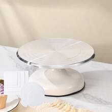 Rotating Cake Decorating Stand, Non-Slip Birthday Cake Stand, Cake Decorating Rack, Baking Tool, Rotating Cake Decorating Tray - Multicolor - View 5