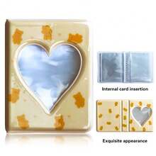 1 Album ảnh mini tình yêu siêu dễ thương, Album ảnh lưu trữ khung đơn 3 inch 40 trang, Album kỷ niệm, Ngày lễ, Quà tặng sinh nhật, Trở lại trường, Đồ dùng học tập - Nhiều màu - Xem 12