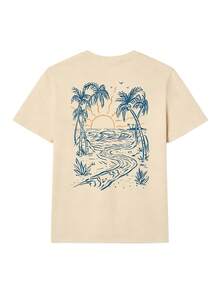 Bộ 3 áo thun nữ mùa hè mới, in chữ, kiểu dáng rộng rãi, thoải mái, đa năng, thích hợp mặc hàng ngày. - Màu hồng mơ xám - Xem 9