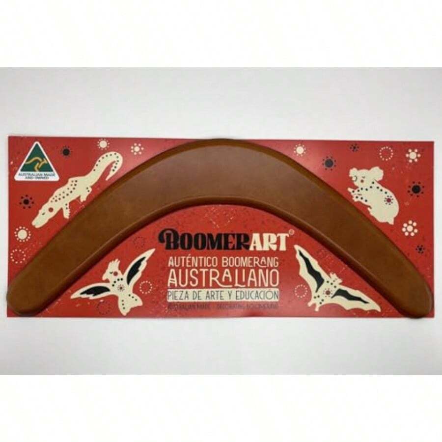 Boomerang de Retorno - Artesanía para Pintar - Juguete para Lanzar - como en la foto - Ver 1
