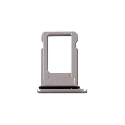 Sim Tray Slot Parts 8 Plus With Waterproof Rubber Sim Ejector+ Cloth (Silver) Spring Birthday Gift