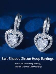 Bộ 2 đôi bông tai nữ hình trái tim vuông màu vàng kim - Mặt dây chuyền hình trái tim có thể tháo rời với khung đính kim cương lấp lánh, thiết kế hai mặt phù hợp với nhu cầu phối đồ hàng ngày, trang sức tinh tế, không gây dị ứng, thích hợp cho da nhạy cảm, món quà ý nghĩa cho kỷ niệm, ngày Valentine, sinh nhật dành tặng người thân yêu. - Nhiều màu - Xem 4