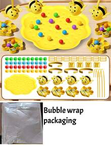Juego de pesca de recolección de miel de abeja para varios jugadores, juego de mesa competitivo para fiestas, empaque en caja colorida en inglés, adecuado como regalo para adolescentes de 14 años en adelante - Multicolor - Ver 15