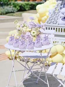 1/3/6/12入蝴蝶結抽繩禮品袋，適用生日、婚禮、派對、商務活動、聖誕節、萬聖節 - 查看 10