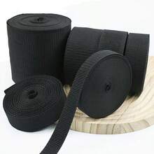 Dây đai nylon màu đen dài 10m/393,7 inch, dây đai nylon chịu lực cao dùng để buộc, làm đồ thủ công DIY, sửa chữa, cố định. - A - Xem 9