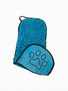 Quick Dry Super Absorbent Pet Towel, Suitable For Cats & Dogs - Soft Bathing, Swimming And Grooming Towel With Paw Print Pattern, Dries Fur Quickly After Shower, Ideal For Rainy Walks And Pet Travel - Pet Supplies Gift - Lightweight And Easy To Carry, Great For Bathing And Swimming, Pets Feel Comfortable, Perfect Gift For Pet Stores, Suitable For Large Dogs, Extra Large Dog Towel, Pet Bath Towel, Dog Bathrobe - one-size - View 13