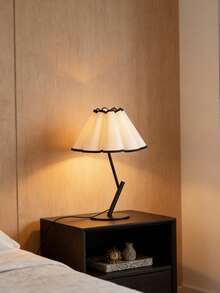 1pc USB Powered Black Desk Lamp, Modern Retro Creative Minimalist High-End Decor Lamp, Suitable For Bedroom Bedside, Room Tabletop - 黑色 - 查看 8