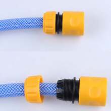 High Pressure Home Car Wash Water Gun And Hose Set - Durable PVC, Long Reach And High Flow Rate, For Efficient Cleaning And Garden Watering, Nozzle, 4/6 Inch Fittings - B - View 6