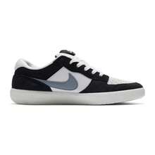 Nike Giày trượt ván nam, giày trượt ván ngoài trời nhẹ, thoải mái SB FORCE 58 DV5477-012, mùa xuân - Đen/Xám lạnh/Trắng sáng/Trắng ngà/Cam mờ - Xem 2