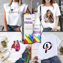Sublimation Coating Spray | For Cotton T-Shirts & Polyester All Materials, Quick Dry Anti-Fade Washable, Complete Kit With Nozzle & Guide For Designers & Suppliers - A - View 3