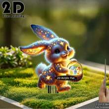 New Arrival Garden Stake Outdoor Yard Lawn Decor Crafts, Various Animal Designs, Acrylic - A - View 9