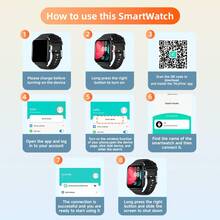 2026 Smartwatch For Men & Women | Low Power Consumption, Music & Camera Control, Bluetooth Calling, Sports Mode, Customizable Watch Face, Multiple Colors Available, High Battery Capacity, Diverse Watch Face Designs To Meet Different Needs - View 8