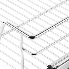 Set di 2 organizer per mobili con cassetti estraibili per cucina e soggiorno; adatti per mobili con larghezza di 46 cm - Lotto di 2 grigio chiaro - Visualizzare 4