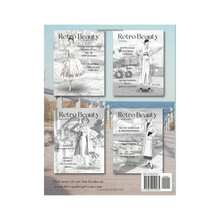 Beauty: A 1950's Fashion Coloring Book In Elegant Grayscale For Adults, Original Article Headings - Single Book - View 3