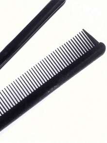 Professional V-Shaped Hair Styling Comb - Casual Plastic Finishing Comb For Straightening & Cutting - Practical Hairdressing Tool - Multicolor - View 9
