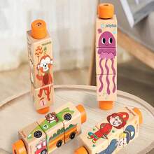 Bộ đồ chơi lắp ráp giả vờ, đồ chơi xếp hình giáo dục cho bé tập vặn ốc vít, bộ dụng cụ sửa chữa cho trẻ em. - Nhiều màu - Xem 3