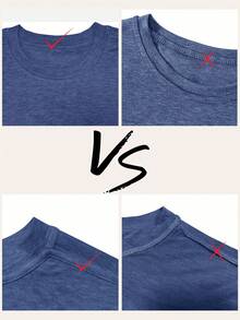 Camiseta de manga corta para mujer, estilo europeo y americano, éxito de  de primavera/verano, con estampado de conejo temático de Pascua, a la moda, versátil, casual, deportiva, de cuello redondo. YBUE - Azul marino - Ver 5