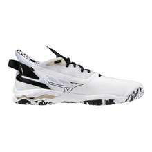 - Zapatos de Balonmano Wave Mirage 5 - Negro/Blanco/Naranja - Ver 3