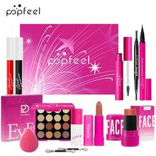 Set de maquillaje mate hidratante POPFEEL, esencial para principiantes, ¡opción de regalo perfecta para las fiestas! - Carne - Ver 5