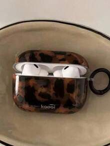 1个蓝牙耳机保护套 | Iyahong | 蓝牙耳机保护套、保护套、 4保护套 | 小众琥珀豹纹 | 便携式电池盒、保护套 - 棕色 - 查看 3