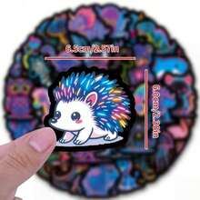 Animal Pattern Vinyl Stickers, Beautiful And Practical, Suitable For Planner, Notebook, Bumper, Skateboard, Water Bottle, Helmet, Mug, Car, Etc. - Multicolor - View 3