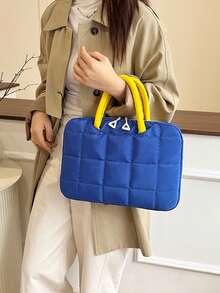 1 Piece Of Cute Large-Capacity Handbag, Computer Bag And Notebook Bag, Suitable For 14/16 Apple, Xiaoxin, HP - Multicolor - View 19