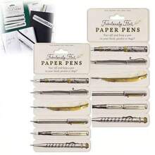 New Arrival Creative Pen, Ultra-Light Flat Paper Pen, Bookmark & Pen 2-In-1, Magical Flat Super Thin Paper Pen - A - View 3