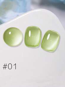 Miss Leia 1-9 15ml 春夏薄荷扩散猫眼凝胶指甲油，美白多用途，月光绿白水晶玻璃珠猫眼凝胶，高密度迷你球状细粉磁性水晶猫眼指甲油，流行色凝胶指甲油，适合初学者、美甲沙龙、DIY、居家、度假、旅行、女士礼物，四季皆宜的指甲护理 - 彩色 - 查看 17