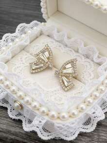 1 Pair Classic French Minimalist Fashion Butterfly Stud Earrings - Multicolor - View 9