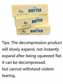 柔软奶油挤压玩具 - 湿润可拉伸，缓解焦虑，集中注意力，解压棒 - 查看 8