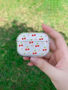 1pc Transparent TPU Bluetooth Earphone Case With Cute Cat Fan Design, Protective, Anti-Fall, Wear-Resistant, Suitable For New Pro 3/4, Pro/Pro 2/3/2/1 - Multicolor - View 2