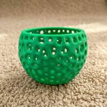 Aquarium Plant Pot, Porous Aquatic Plant Planting Cup, Circulating Round Grid Bowl, Suitable For Aquarium Landscaping Decoration - A - View 13