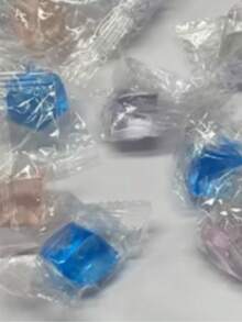 2/4/6/8/10/15/20/25/30块装橡胶果冻块，成人趣味玩具，万圣节和生日礼物的理想之选，礼品袋填充物 - 彩色 - 查看 14