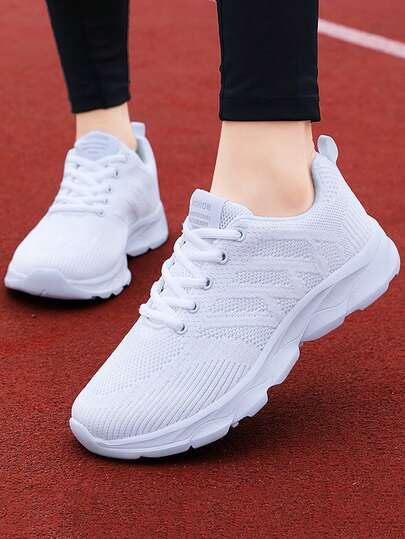 （尺码偏小）女士时尚钩编夏季户外运动鞋，休闲运动鞋，跑步鞋，健身鞋，透气网面鞋，新款休闲鞋，老北京步行鞋，学生鞋，舒适夏季女式运动鞋，波西米亚风，圆头，系带，高弹，透气，防滑