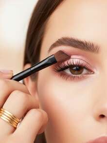 20支/10支/2支多功能化妆刷套装，包含斜角眼线刷、眉刷、唇刷、眼影刷，适用于女士眼线，是眼部化妆工具、美容工具和美妆刷的理想之选。 - 黑色 - 查看 6