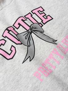 Blusa Moletom Infantil Menina c/ Capuz Cutie Pretty Club - Cinza Claro - Visão 2
