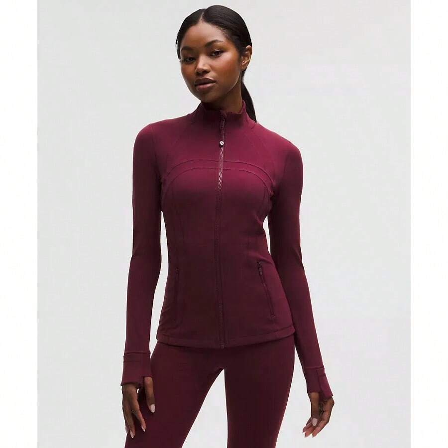 Lululemon Define Jacket Nulu LW4CD5S - 勃根地灣 - 查看 1