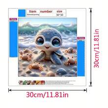 1 Set Handmade Craft 5D DIY Diamond Painting Kit, Suitable For Home Bedroom Entrance Study Bathroom Decor Canvas Wall Art, Holiday Gift - View 3
