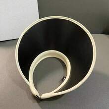 1 chiếc mũ đi biển chống nắng, mũ rơm, mũ che nắng kiểu dáng thường ngày, dễ mang theo. - Nhiều màu - Xem 10