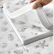 Baking Paper, Disposable Plate Liner Paper, Bread Tray Paper, Grease-Proof Food Paper, Bakery Toast Cake Dessert Liner Paper, Food Packaging Paper - Multicolor - View 7