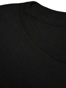 Vintage Empowerment T-Shirts For Women, Printed With "I Am The Storm" And "Black Afro-Queen" For Black History Month, Crew Neck, Short Sleeves, Loose Fit, 100% Cotton, Casual Tee, Women's Rights Art, Summer Outfits, Graphic T-Shirts, For Women, Summer Tops. - 黑色 - 查看 2