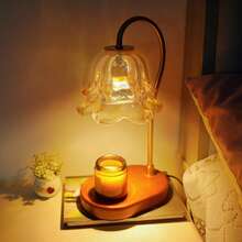 Candle Warmer Lamp With Timer And Dimmer For Home Room Decor, Brithday Gifts For Women,  Mother's Day Gifts,Christmas Lighting, Christmas Decorations, Christmas Gifts, Valentine's Day And New Year Gifts(No Scented Candles) - Amber - View 9