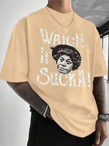 Nuevos productos de moda muy populares: Camiseta PAYEAH Watch Lt Sucka (pieza única) 100% algodón, 220g, algodón pesado. - Negro - Ver 12